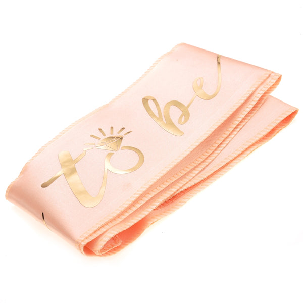 Pink And Gold Bachelorette Party Bride Sash