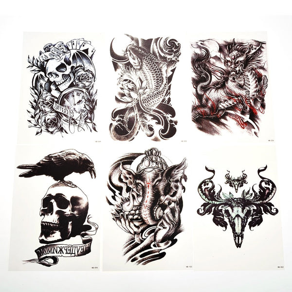 Temporary Arm Tattoos (Animals)
