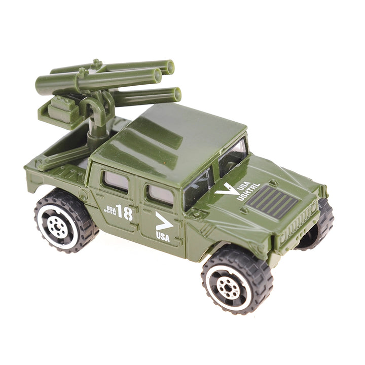 Diecast Military Vehicle Playset (6 Vehicles) - US Stores