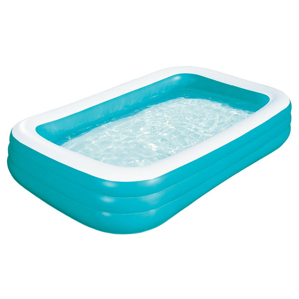 10ft Family Inflatable Swimming Pool, Rectangular, Age 6 & up, Unisex - US Stores