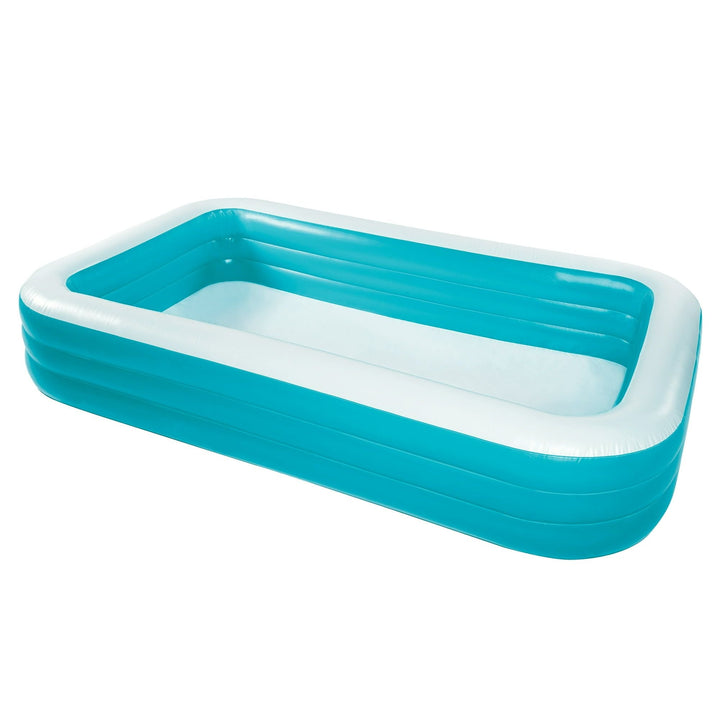 10ft Family Inflatable Swimming Pool, Rectangular, Age 6 & up, Unisex - US Stores