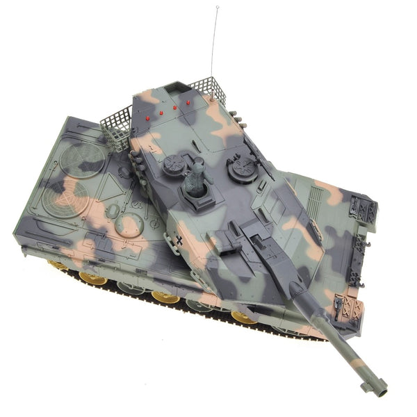 16" 1:24 German Leopard RC Battle Tank Shoot BBs