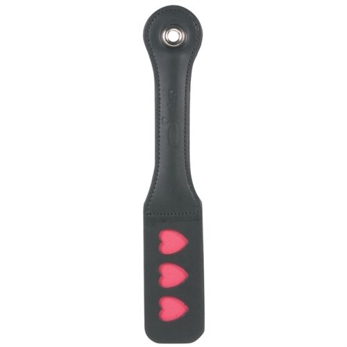 12 Inch Leather Impression Paddle - Heart - US Stores