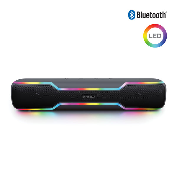 HyperGear HyperBeam LED Wireless Speaker Gunmetal