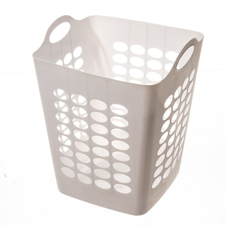 1.6 Bushel Flexible Square Plastic Laundry Hamper, 3 Pack, Black - US Stores