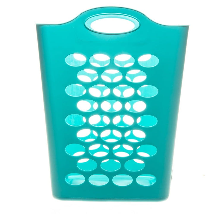 1.6 Bushel Flexible Square Plastic Laundry Hamper, 3 Pack, Black - US Stores