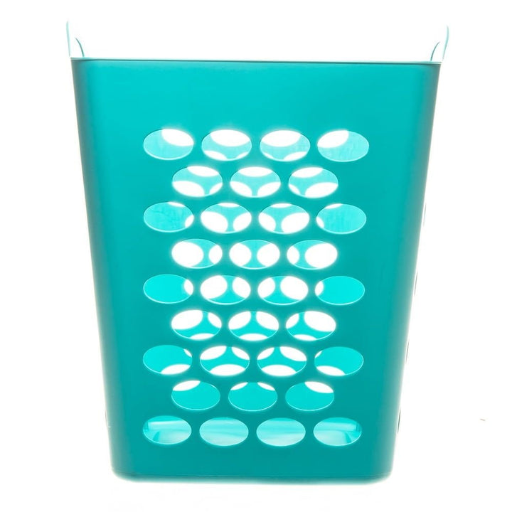 1.6 Bushel Flexible Square Plastic Laundry Hamper, 3 Pack, Black - US Stores
