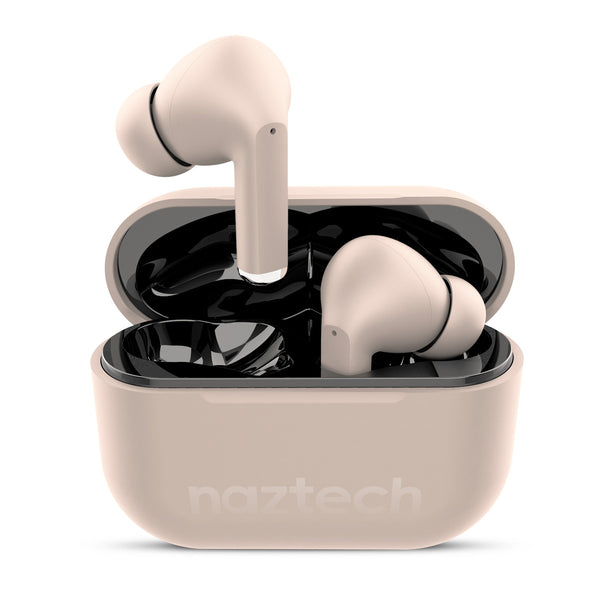 Naztech Xpods PRO TWS with Wireless Charging Case Sandstone