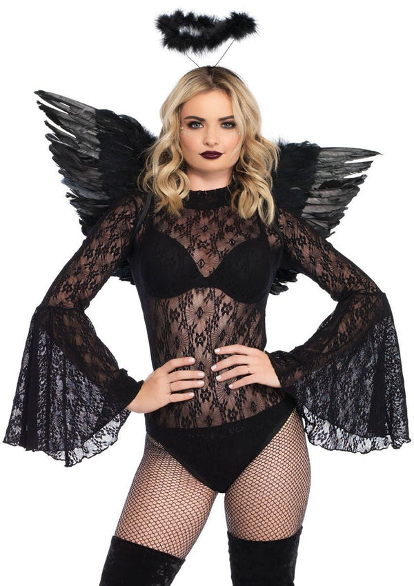 2 Pc Angel Accessory Kit - Black - US Stores
