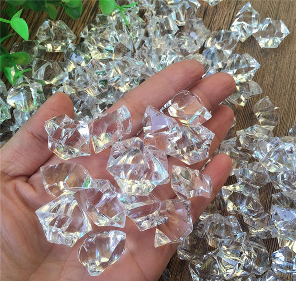 Clear Acrylic Ice Rock Table And Wedding Decoration (3 LB Bag)