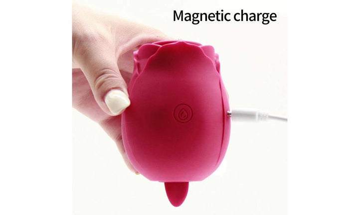 7 Speed G - spot&Clitoral Licking Sucking Rose Vibrator - US Stores