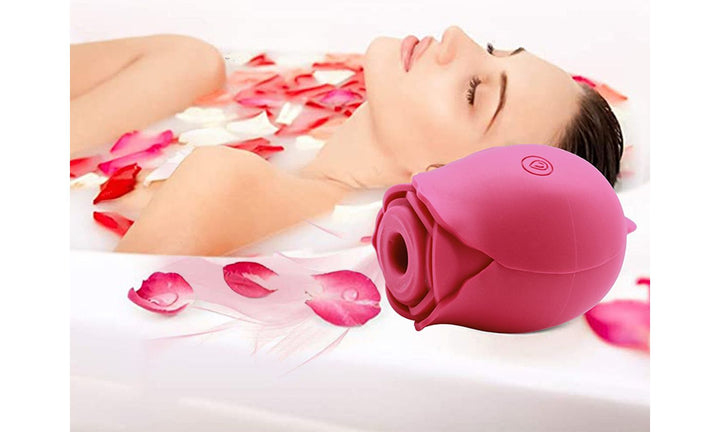 7 Speed G - spot&Clitoral Licking Sucking Rose Vibrator - US Stores