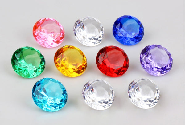 Glass Diamond Crystal Pirate Gems