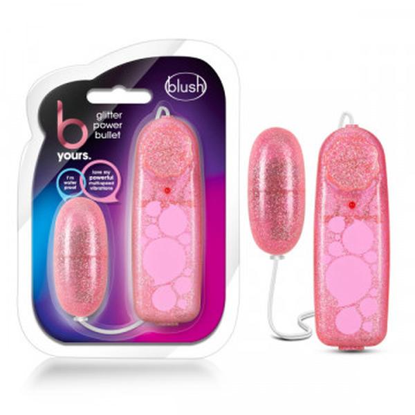 B Yours - Glitter Power Bullet - Blue - US Stores