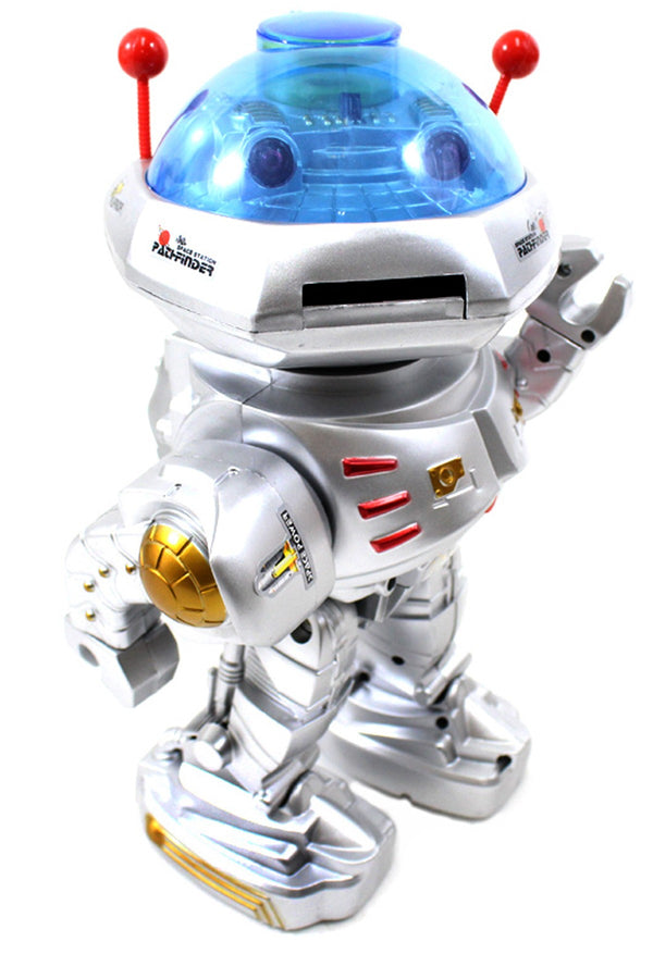 11" RC Dancing Robot w/ R/C Missle Disc Launcher