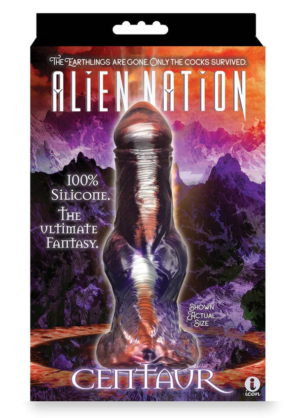 Alien Nation Centaur Silicone Creature Dildo - Copper - US Stores