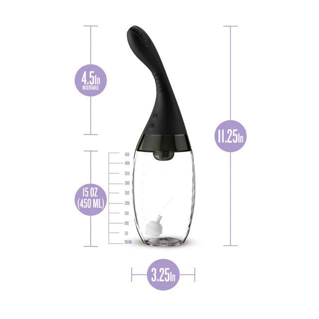 Anal Adventures Platinum - Aqua Jet - Black - US Stores