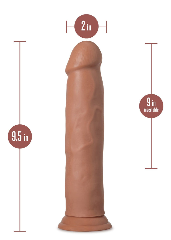 Au Naturel - Carlos - 9 Inch Dong - Mocha Mocha - US Stores