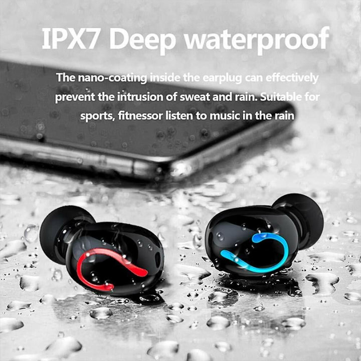 Bluetooth 5.1 Headset TWS Wireless Earphones Mini Earbuds Stereo Headphones IPX7 - US Stores
