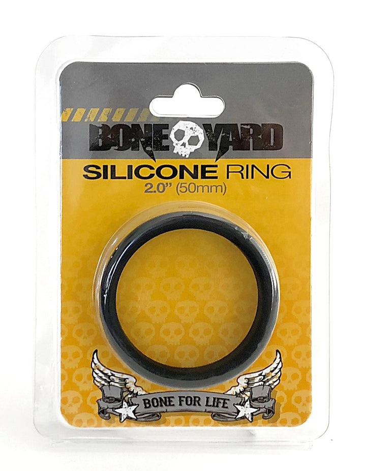 Boneyard Silicone Ring 50mm - Black - US Stores