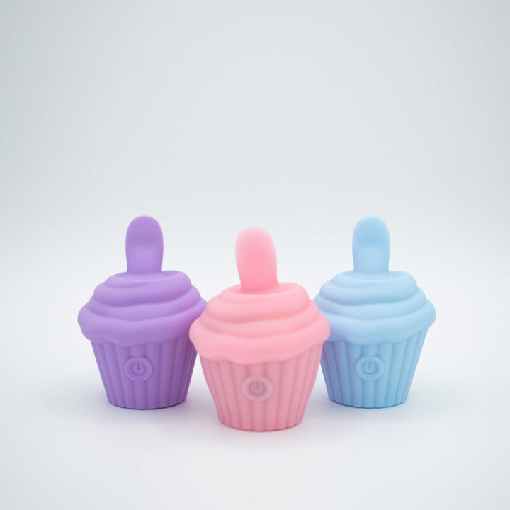 Cake Eater Clit Flicker Stimulator - Purple - US Stores
