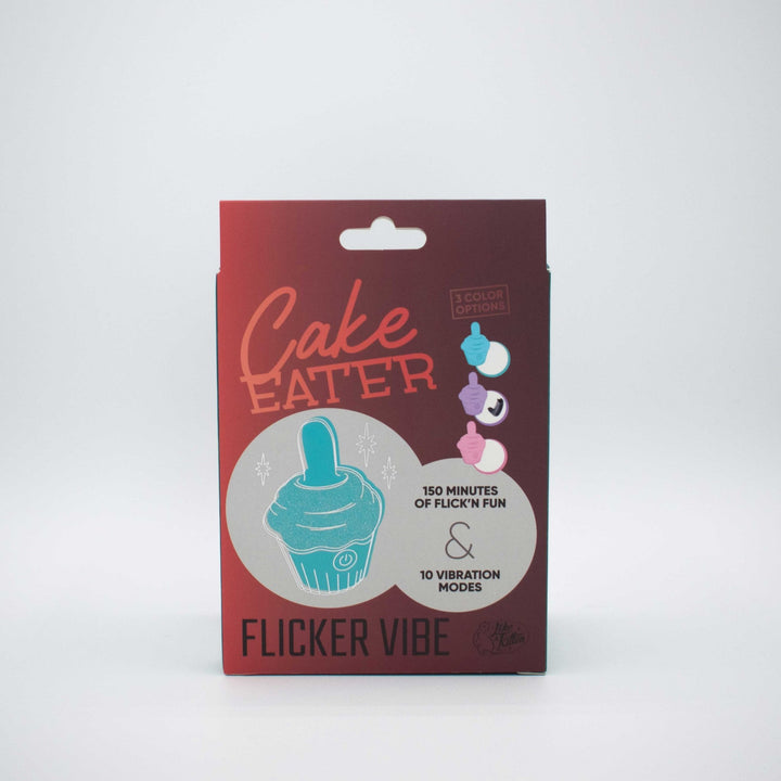 Cake Eater Clit Flicker Stimulator - Purple - US Stores
