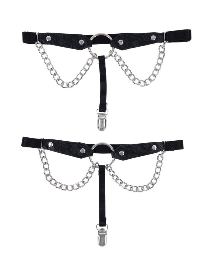 Chain Lace Garters - US Stores