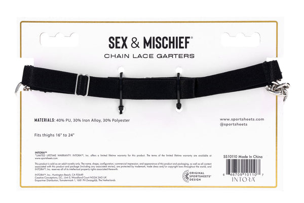 Chain Lace Garters - US Stores