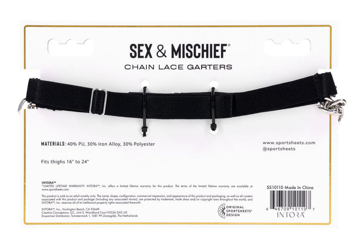 Chain Lace Garters - US Stores