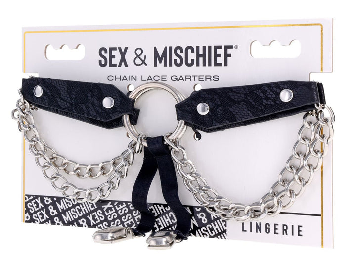 Chain Lace Garters - US Stores