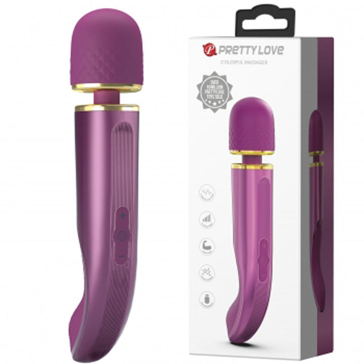 Charming Colorful Massager - Purple - US Stores