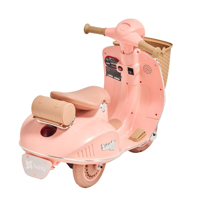 Christmas Gift! Kids Ride on Motorcycle 12V Electric Motor Trike with LED for Kids Aged 3+ - US Stores