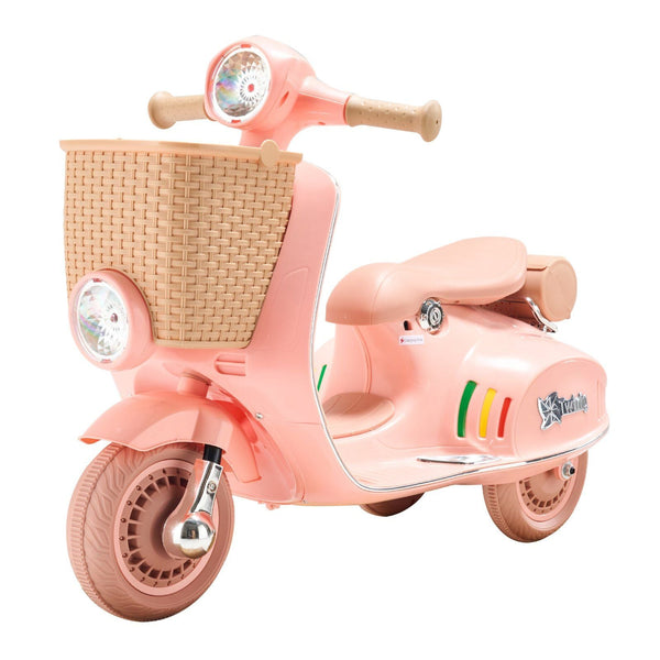 Christmas Gift! Kids Ride on Motorcycle 12V Electric Motor Trike with LED for Kids Aged 3+ - US Stores