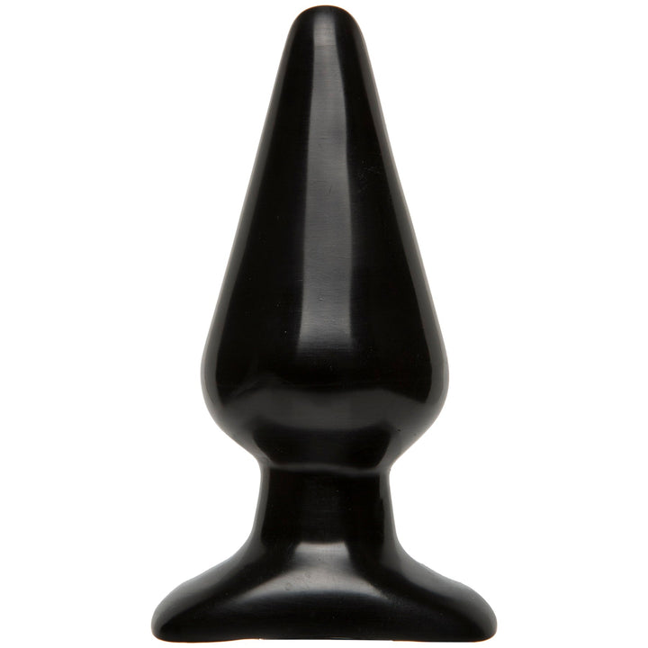 Classic Butt Plug Smooth - Large - Black - US Stores