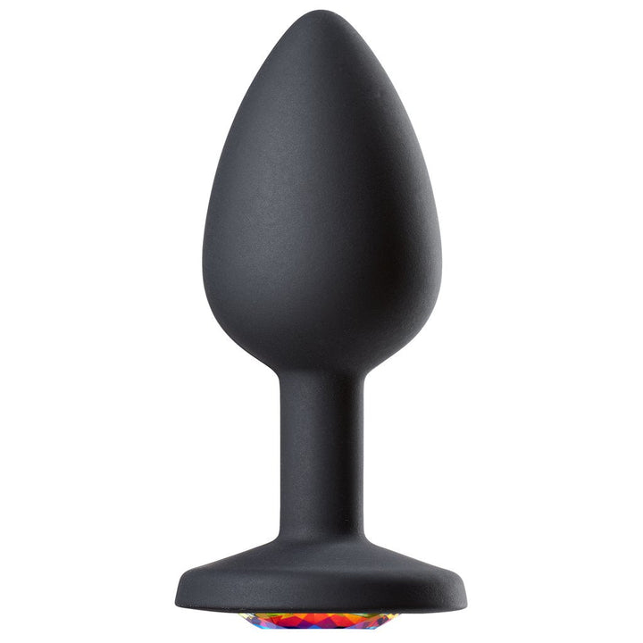 Cloud 9 Novelties Gems Jeweled Silicone Anal Plug - Small - US Stores
