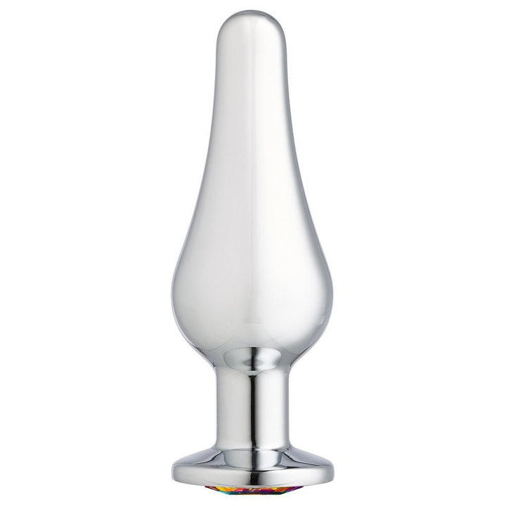 Cloud 9 Novelties Gems Silicone Anal Plug - Includes Small, Med & Large Size - US Stores