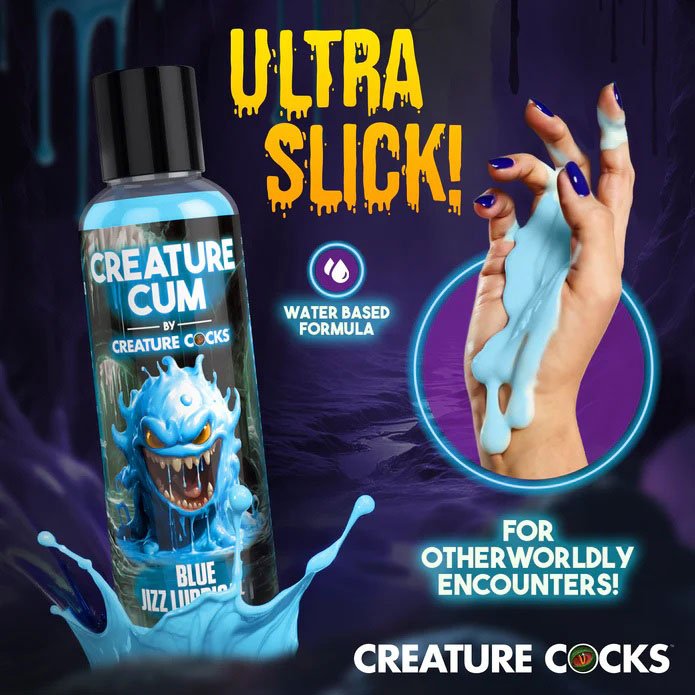 Creature Cum Blue Water - Based Lubricant 4oz - US Stores