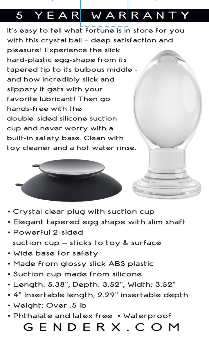 Crystal Ball - Clear - US Stores