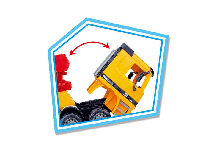 14" Friction Powered Cement Mixer Truck - US Stores