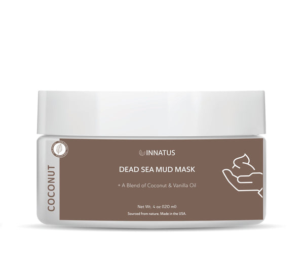 Dead Sea Mud Mask with Agave Coconut Oil – 4oz Detoxifying & Hydrating Face Mask – Purifies Skin & Controls Acne While Nourishing with Coconut Agave Oil " - US Stores