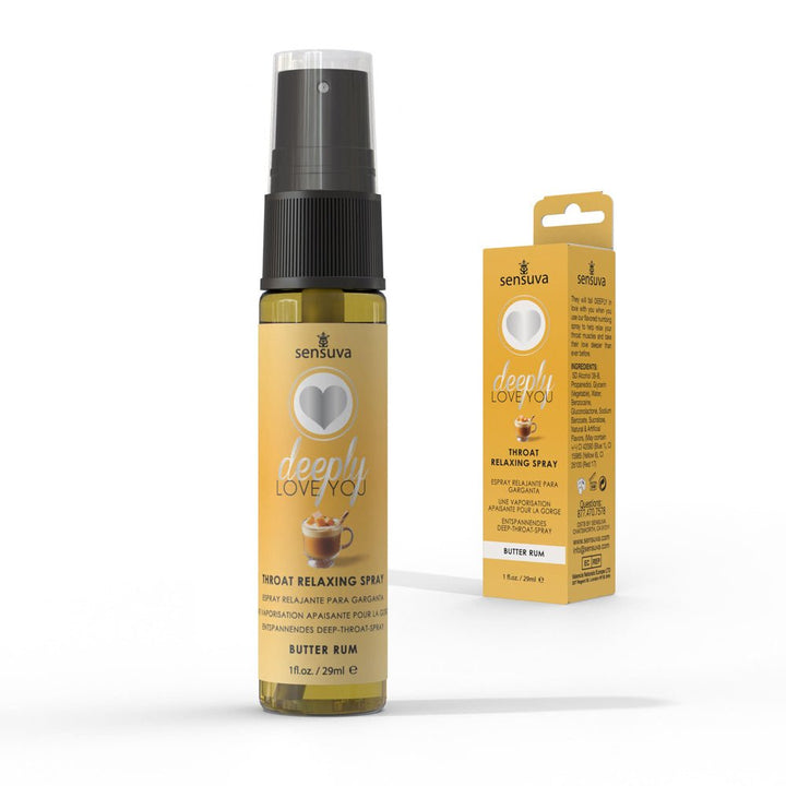 Deeply Love You Throat Relaxing Spray - Butter Rum - 1 Fl. Oz. - US Stores