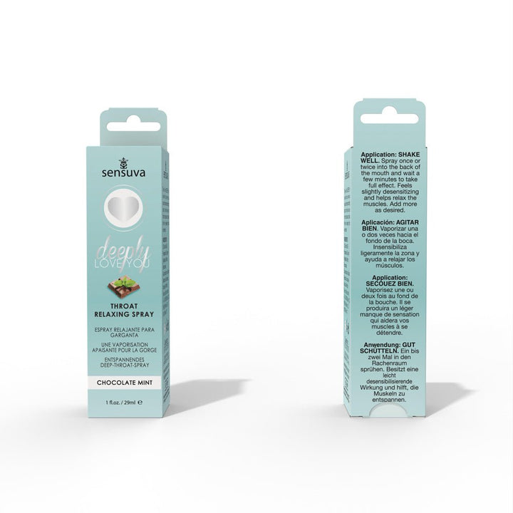 Deeply Love You Throat Relaxing Spray - Chocolate Mint - 1 Fl. Oz. - US Stores