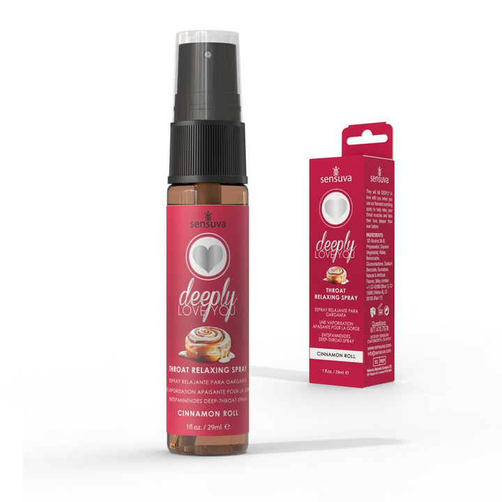Deeply Love You Throat Relaxing Spray - Cinnamon Roll - 1 Fl. Oz. - US Stores
