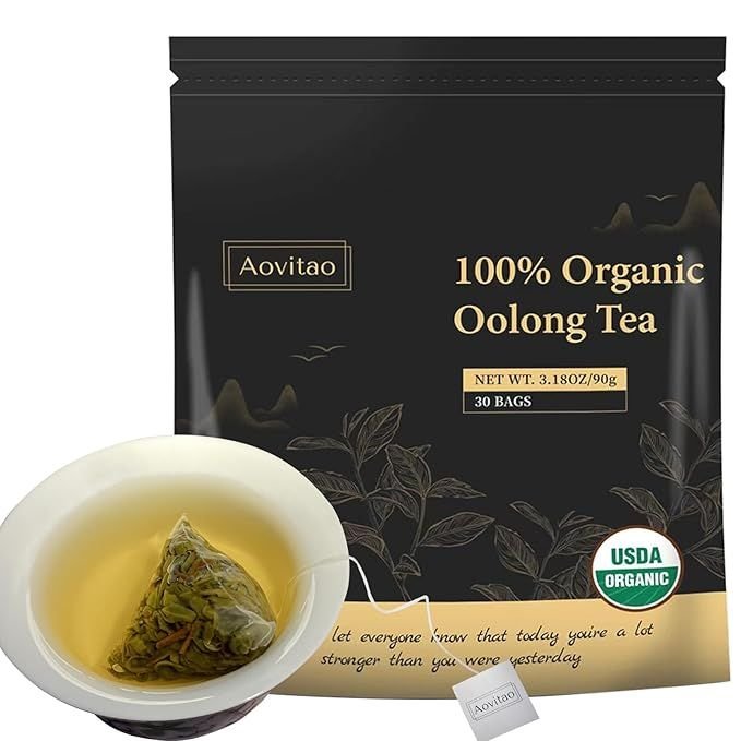 Detox Cleanse Tea Natural Herbal Tea Bags Organic Oolong Leaf Herbal Detox Caffeine - Free 30 Count per Pack - US Stores
