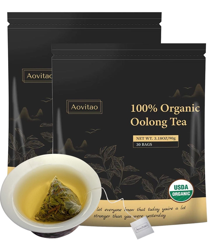 Detox Cleanse Tea Natural Herbal Tea Bags Organic Oolong Leaf Herbal Detox Caffeine - Free 30 Count per Pack - US Stores