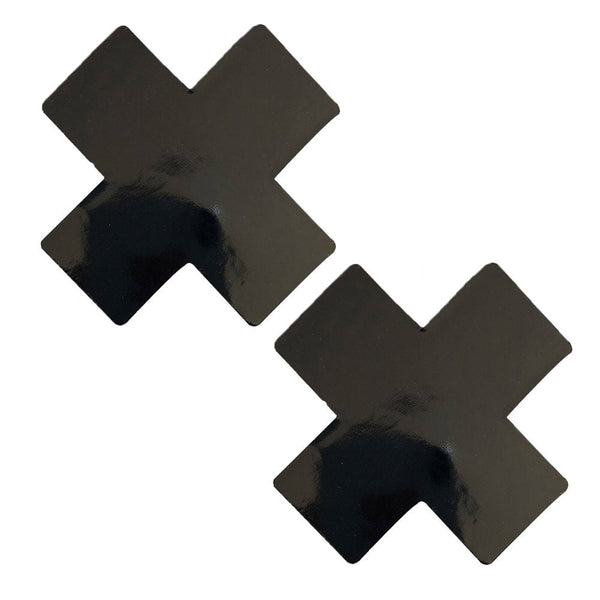 Dom Squad Wet Vinyl Naughty X Factor Nipztix Pasties - US Stores