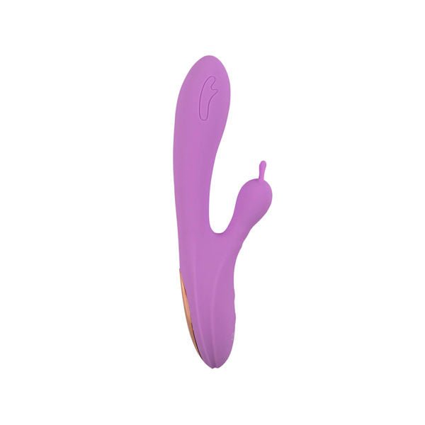 Double Leyla Vibrator - Purple - US Stores