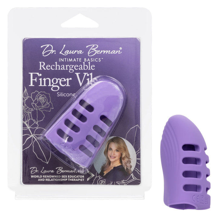 Dr. Laura Berman Rechargeable Finger Vibe - Purple - US Stores