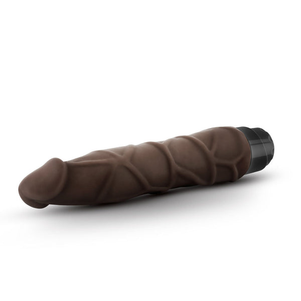 Dr. Skin - Cock Vibe 1 - 9 Inch Vibrating Cock - Chocolate - US Stores