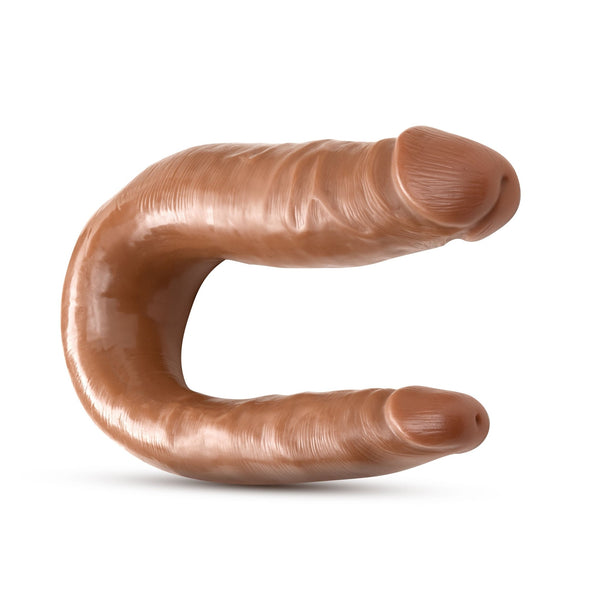 Dr. Skin Mini Double Dong - Mocha - US Stores